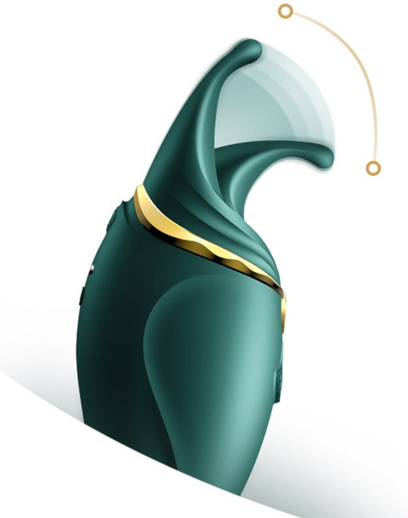 Zalo - Hero - Clitoral Pulsewave Vibrator - Smaragd Groen