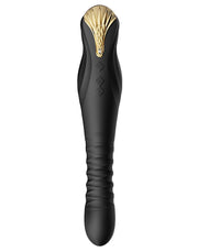Zalo - King - Stotende Vibrator Met Powerthrust Technologie - Zwart