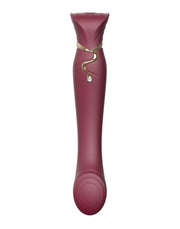 Zalo - Queen - PulseWave G-spot Vibrator - Robijnrood-Erotiekvoordeel.nl