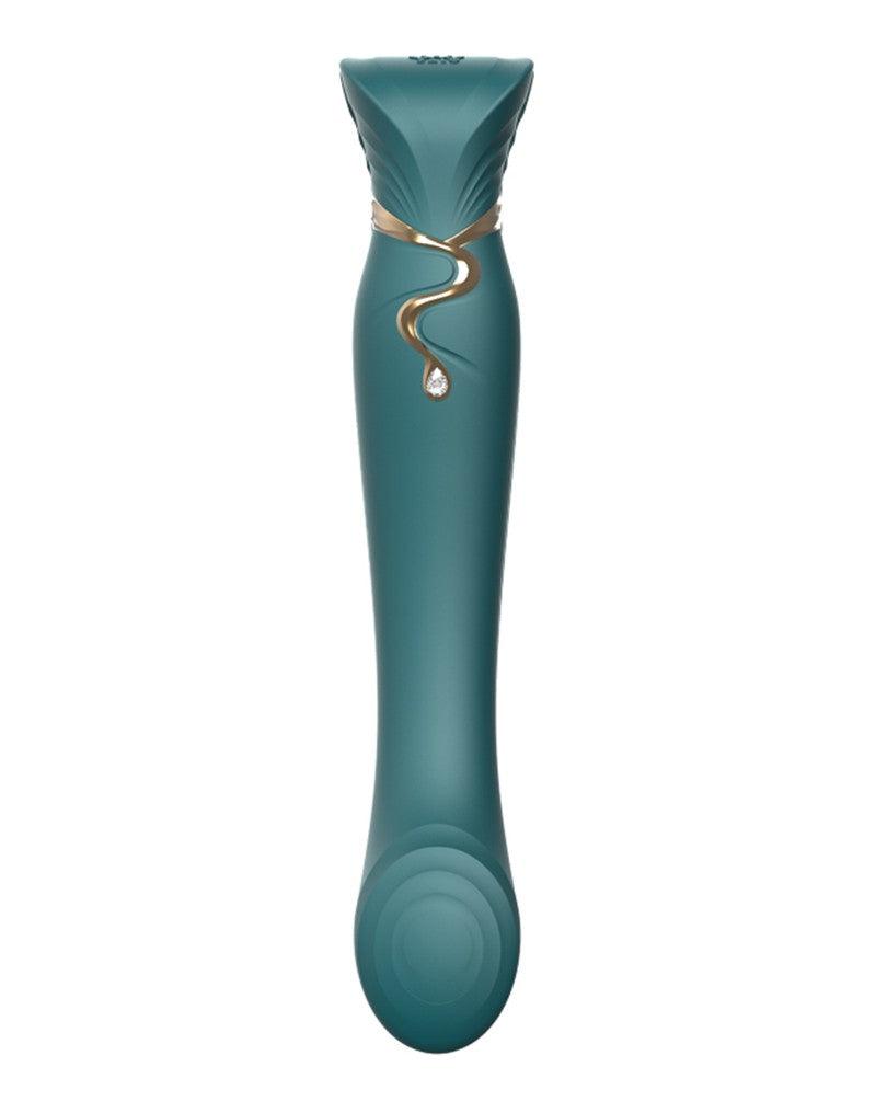 Zalo - Queen - PulseWave G-spot Vibrator - Smaragd Groen