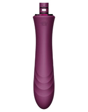 Zalo - Sesh - Verwarmende Stotende Vibrator met Afstandsbediening - Amethyst Paars