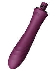 Zalo - Sesh - Verwarmende Stotende Vibrator met Afstandsbediening - Amethyst Paars