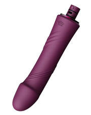 Zalo - Sesh - Verwarmende Stotende Vibrator met Afstandsbediening - Amethyst Paars