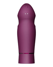 Zalo - Sesh - Verwarmende Stotende Vibrator met Afstandsbediening - Amethyst Paars