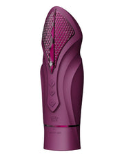 Zalo - Sesh - Verwarmende Stotende Vibrator met Afstandsbediening - Amethyst Paars
