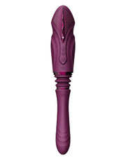 Zalo - Sesh - Verwarmende Stotende Vibrator met Afstandsbediening - Amethyst Paars
