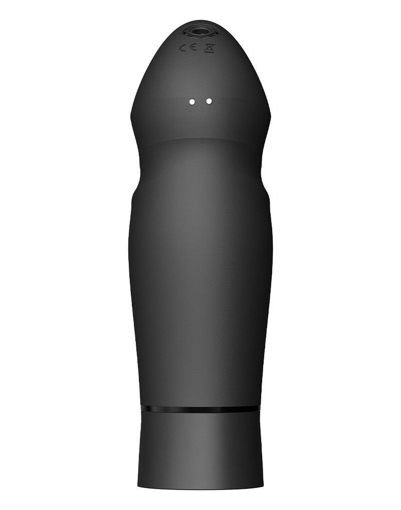 Zalo - Sesh - Verwarmende Stotende Vibrator met Afstandsbediening - Obsidian Zwart