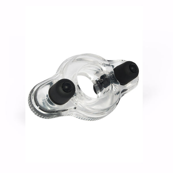 ZiZi - Bi-Turbo Vibrerende Cockring - Transparant