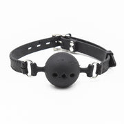 Smart Moves - Ball Gag - Diameter 50 mm - Maat L - Zwart-Erotiekvoordeel.nl