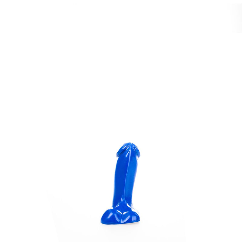 All Blue - Dildo - 14 x 5 cm - blauw