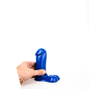 All Blue - Dildo - 14 x 5 cm - blauw