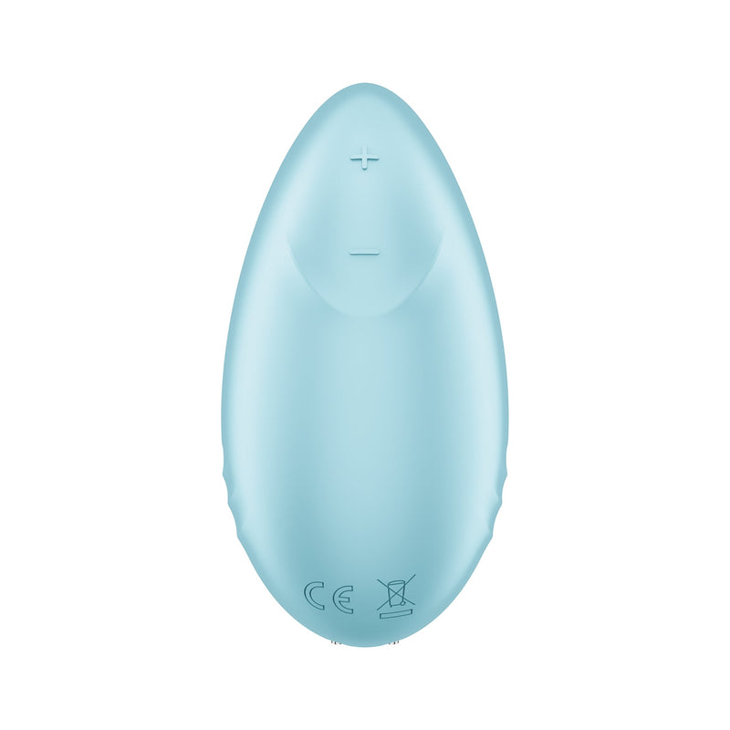 Satisfyer - Tropical Tip - Clitoris Vibrator - App Control - Lichtblauw-Erotiekvoordeel.nl
