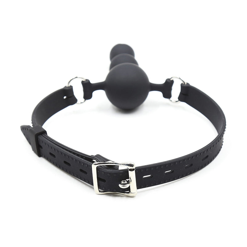 Smart Moves - Buttplug Gag - Zwart-Erotiekvoordeel.nl