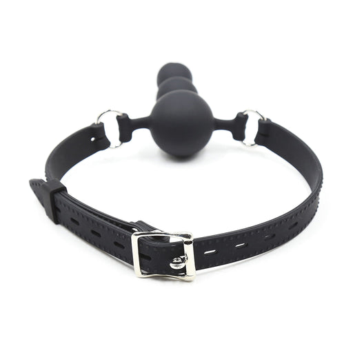 Smart Moves - Buttplug Gag - Zwart-Erotiekvoordeel.nl