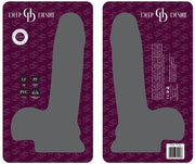 Deep Desire - Dildo met Zuignap - PVC - 21,5 cm - Lichte Huidskleur-Erotiekvoordeel.nl