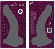 Deep Desire - PVC Dildo met Scrotum en Zuignap - 22 cm - Lichte Huidskleur-Erotiekvoordeel.nl