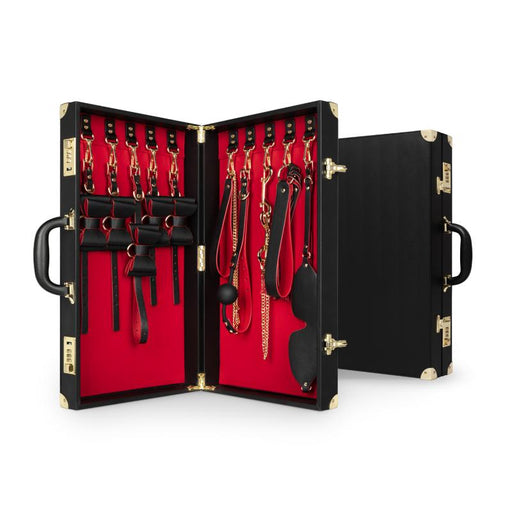 Bedroom Fantasies - Complete BDSM Speelkoffer - 11-delig - PU Leer-Erotiekvoordeel.nl