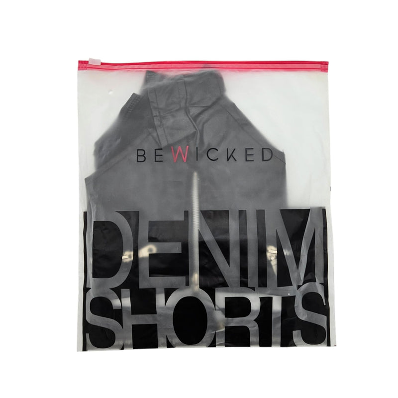 Be Wicked - Ring Me Up - Shorts - Faux Leather - Zwart