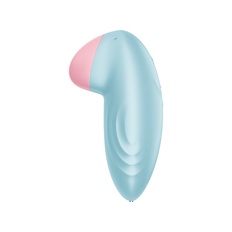 Satisfyer - Tropical Tip - Clitoris Vibrator - App Control - Lichtblauw-Erotiekvoordeel.nl