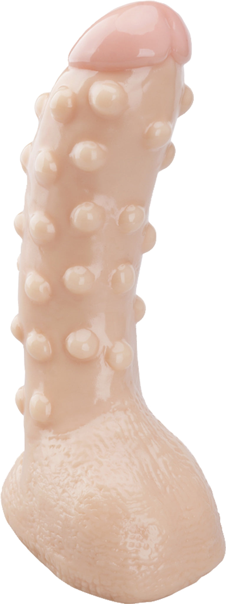 Being Fetish - PVC Dildo - 23 cm - Lichte Huidskleur-Erotiekvoordeel.nl