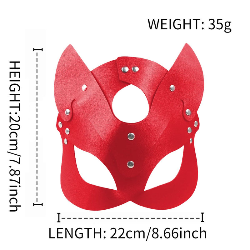 Kiotos - Kattenmasker - Rood