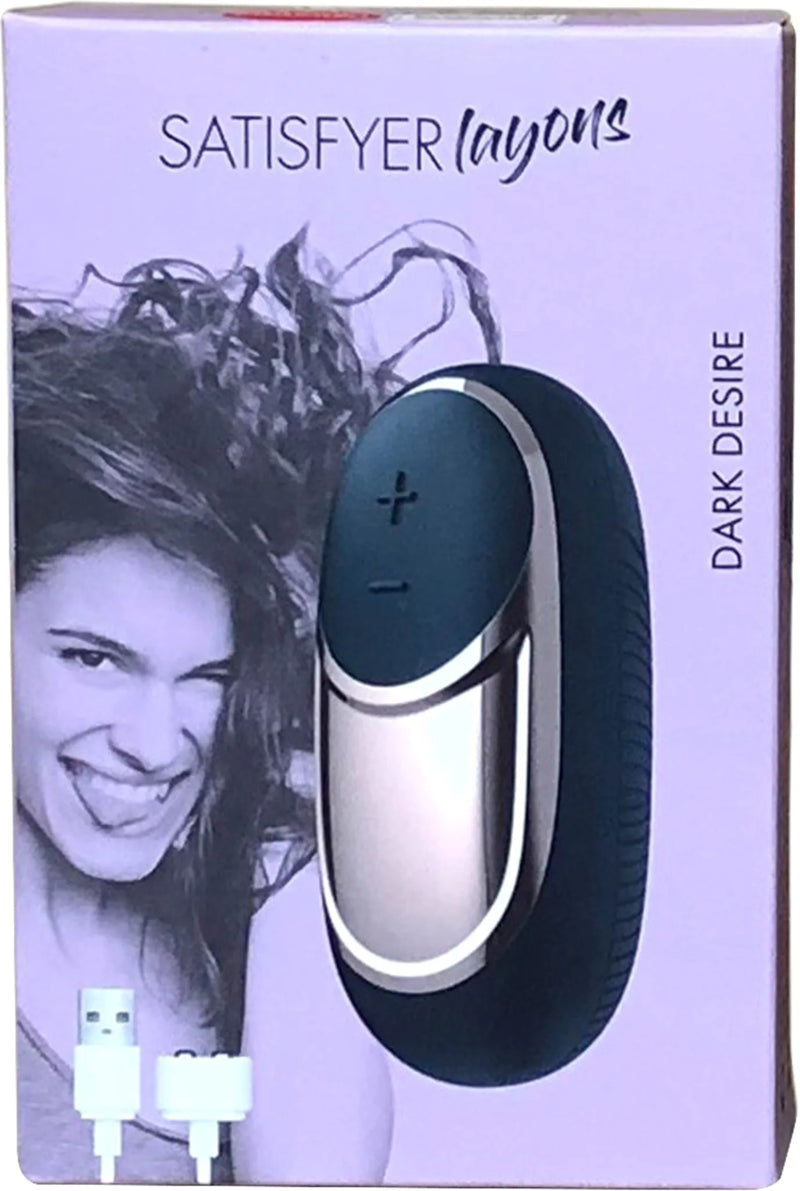 Satisfyer - Dark Desire - Oplegvibrator - Oplaadbaar-Erotiekvoordeel.nl