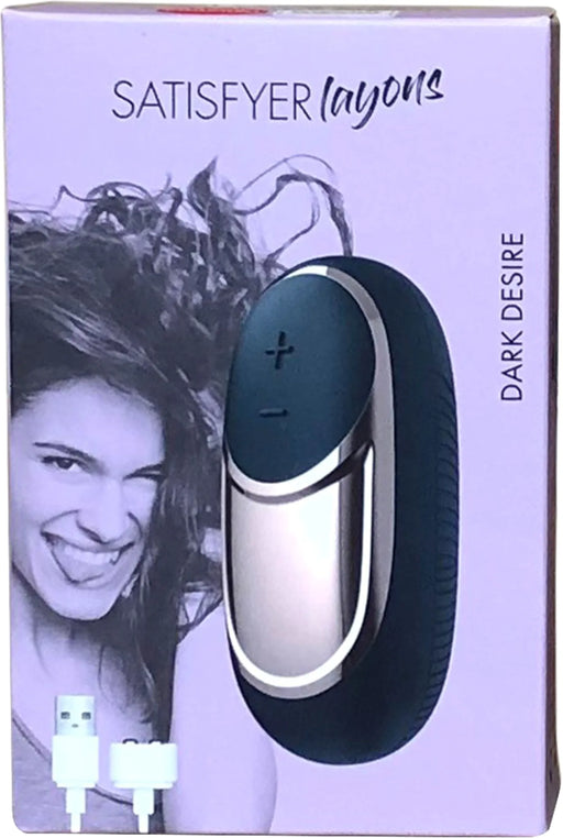 Satisfyer - Dark Desire - Oplegvibrator - Oplaadbaar-Erotiekvoordeel.nl