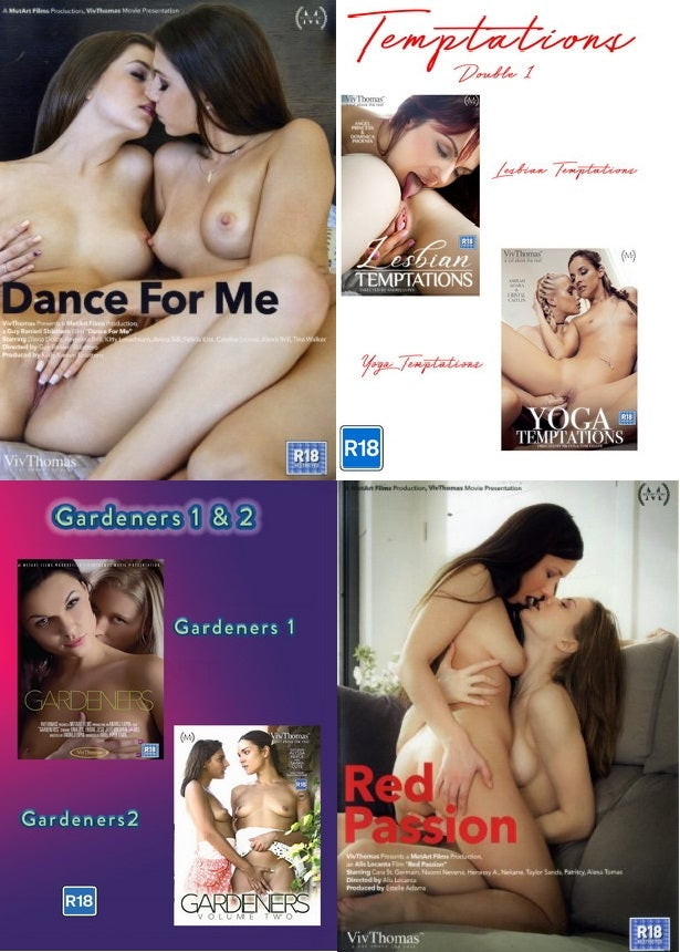 Erotische DVD - Viv Thomas -Set van 10 DVD's - Pack A-Erotiekvoordeel.nl