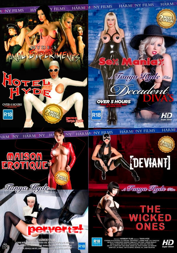 Erotische DVD - Harmony - Set van 9 DVD's - Pack A-Erotiekvoordeel.nl