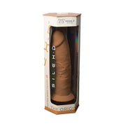 SILEXD - Dildo met Zuignap - Model 2 - 19 cm - Caramel-Erotiekvoordeel.nl