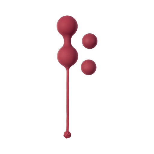 Lola Games - Love Story Diva - Vaginale Balletjes - Wine Red-Erotiekvoordeel.nl