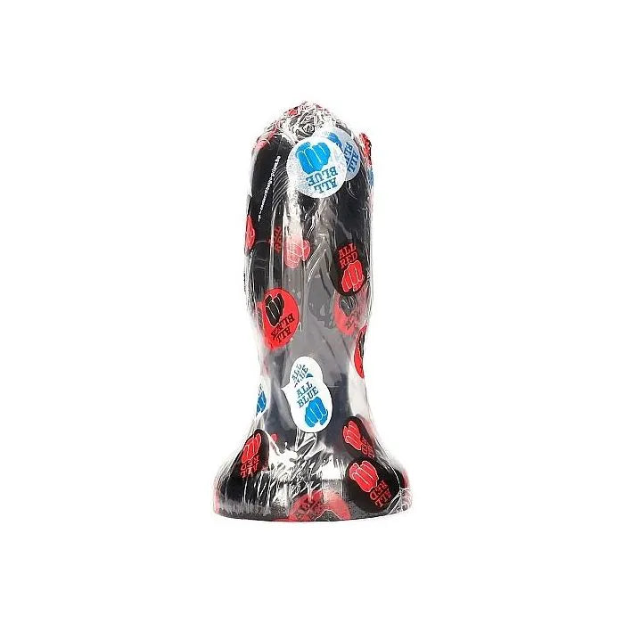 All Black - Druppelvormige Buttplug - 19.5 x 6 cm - Zwart