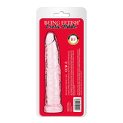 Being Fetish - TPR Dildo - 18 cm - Transparant Roze-Erotiekvoordeel.nl
