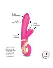 G-Vibe - G-Rabbit - Mini Rabbit Vibrator - Roze-Erotiekvoordeel.nl