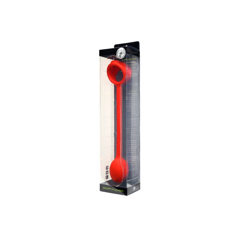 Sport Fucker - Thunder Plug Ass Lock - Rood-Erotiekvoordeel.nl