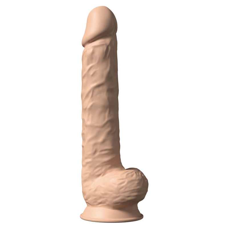 SILEXD - Realistische XXL Dildo - Model 1 - 38 cm - Lichte Huidskleur-Erotiekvoordeel.nl