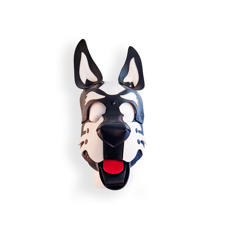 Brutus Vegan Puppy Hood - Zwart/Wit-Erotiekvoordeel.nl