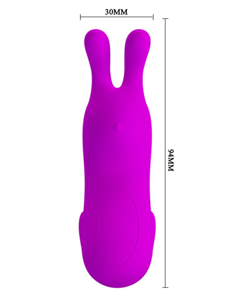 Pretty Love - Bunny Vinger Vibrator-Erotiekvoordeel.nl