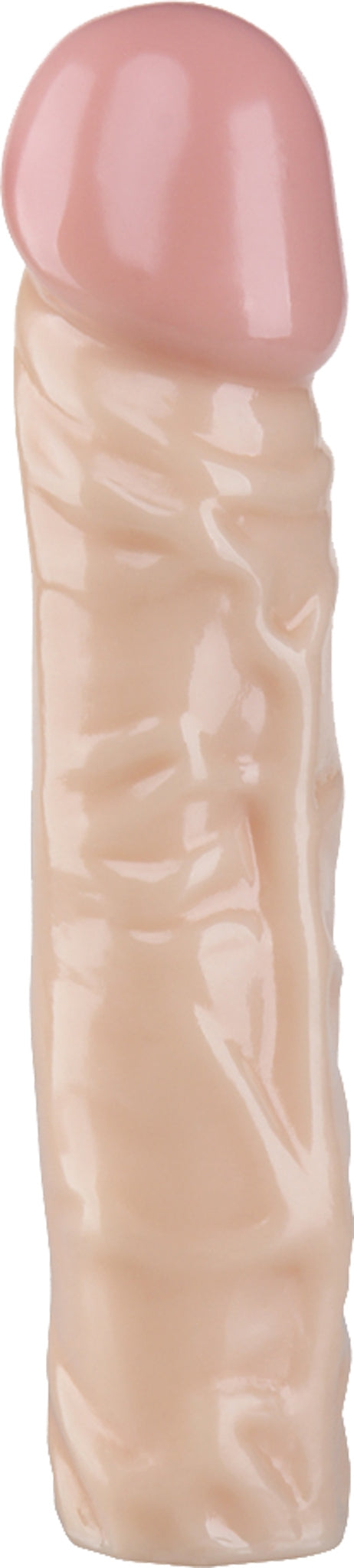 Being Fetish - PVC Rechte Dildo - 20 cm - Lichte Huidskleur-Erotiekvoordeel.nl