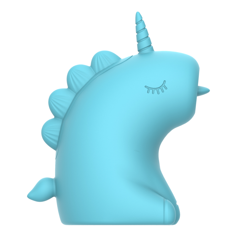 ER - Snowflake Unicorn - Clitoris Vibrator met Likkende Tong - Blauw-Erotiekvoordeel.nl