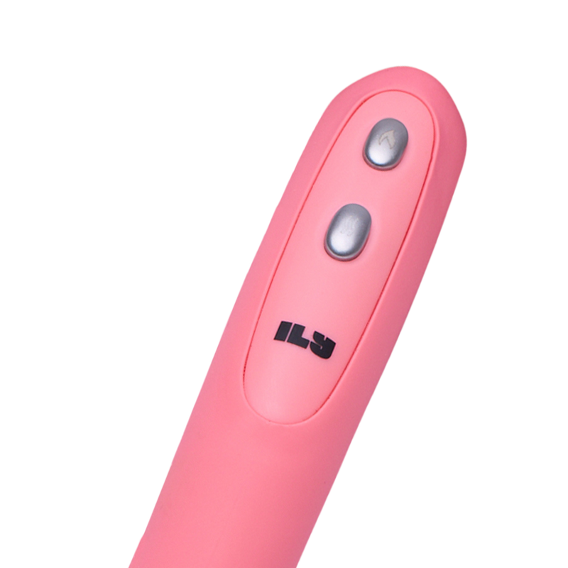 ILY - The Wand - Dubbele Stimulatie Wandvibrator - Roze-Erotiekvoordeel.nl