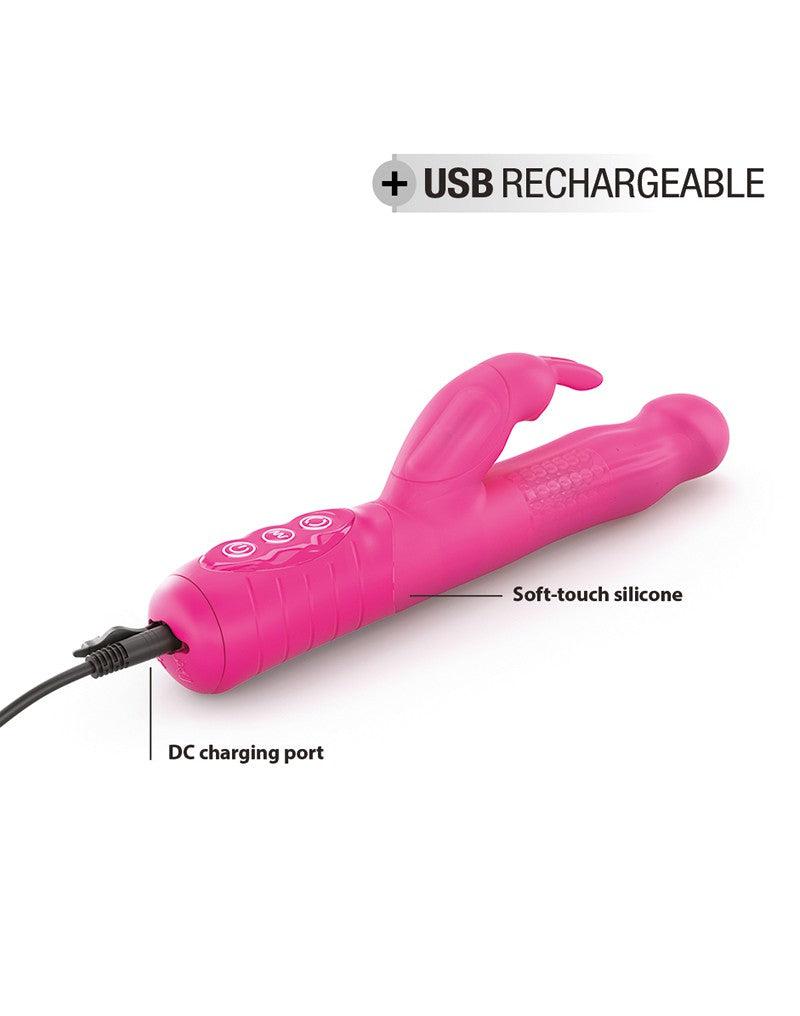 Dorcel - Baby 2.0 - Rabbit Vibrator - Roze-Erotiekvoordeel.nl