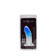 Deep Desire - Dildo - Kunstrubber - 15 cm - Transparant/Blauw-Erotiekvoordeel.nl