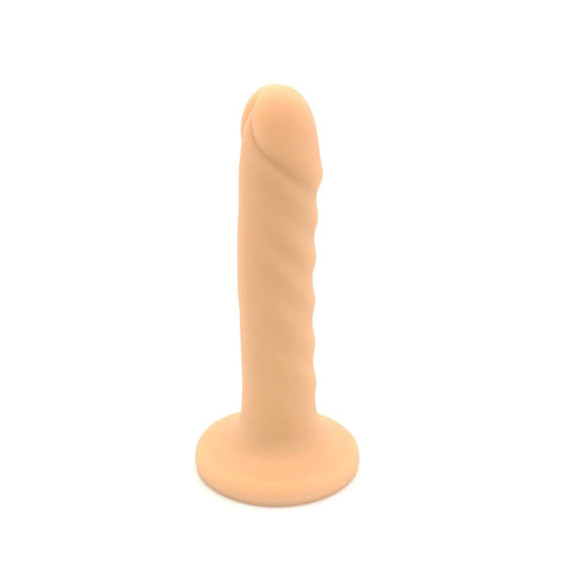 Kiotos Cox - Siliconen Dildo 18 x 3 cm - Lichte Huidskleur-Erotiekvoordeel.nl