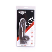 Kiotos Cox - Dildo 17.5 x 4 cm - Bruin-Erotiekvoordeel.nl