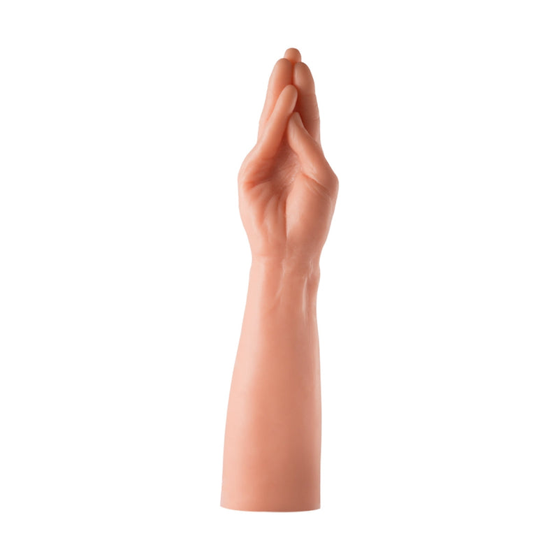Lance's - PVC Hand Dildo - 35,1 cm - Lichte Huidskleur