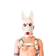 Brutus Vegan Puppy Hood - Wit-Erotiekvoordeel.nl