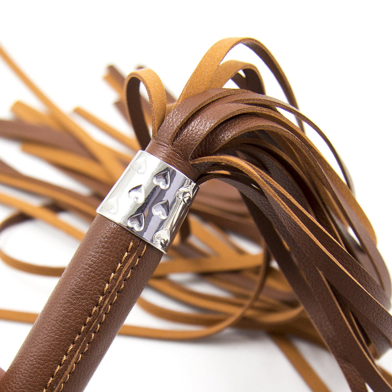 Smart Moves - Flogger - 50 cm - Bruin-Erotiekvoordeel.nl