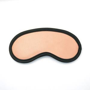 Liebe Seele - Rose Gold Memory Exclusieve Leren blinddoek Met pluche voering - Rosé Goud-Erotiekvoordeel.nl