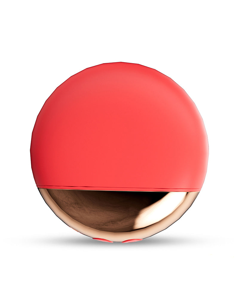 IY - Rondy - Likkende Clitoris Vibrator - Met App Control - Rood-Erotiekvoordeel.nl